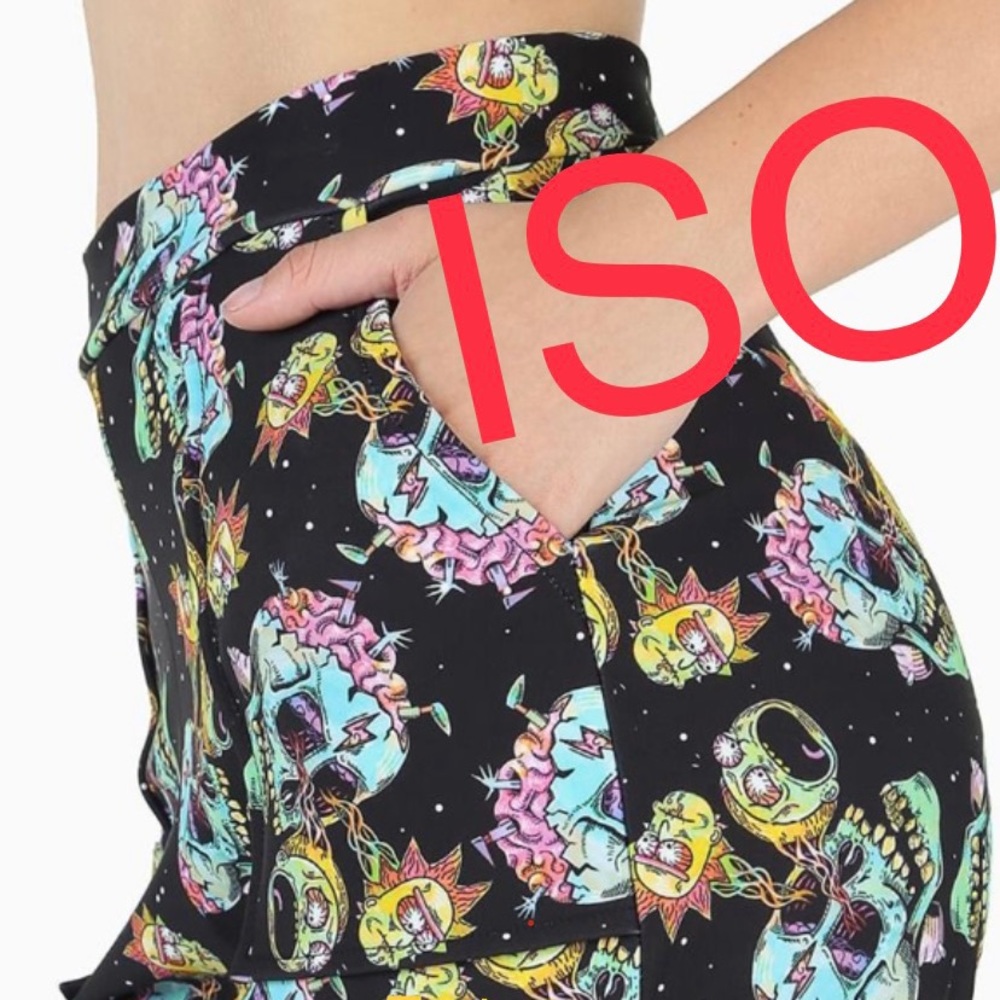 ISO blackmilk rick and morty skull burst